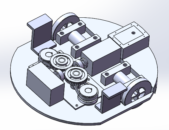 小型扫地机清扫机结构设计及仿真【含三维图+CAD图+文档】